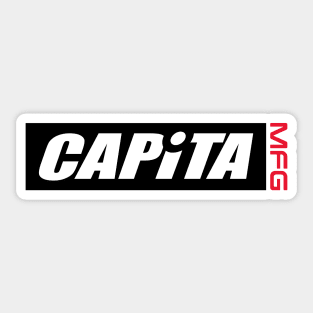 Captia Snowboard Snow 01 Black | Burton Nitro Sticker